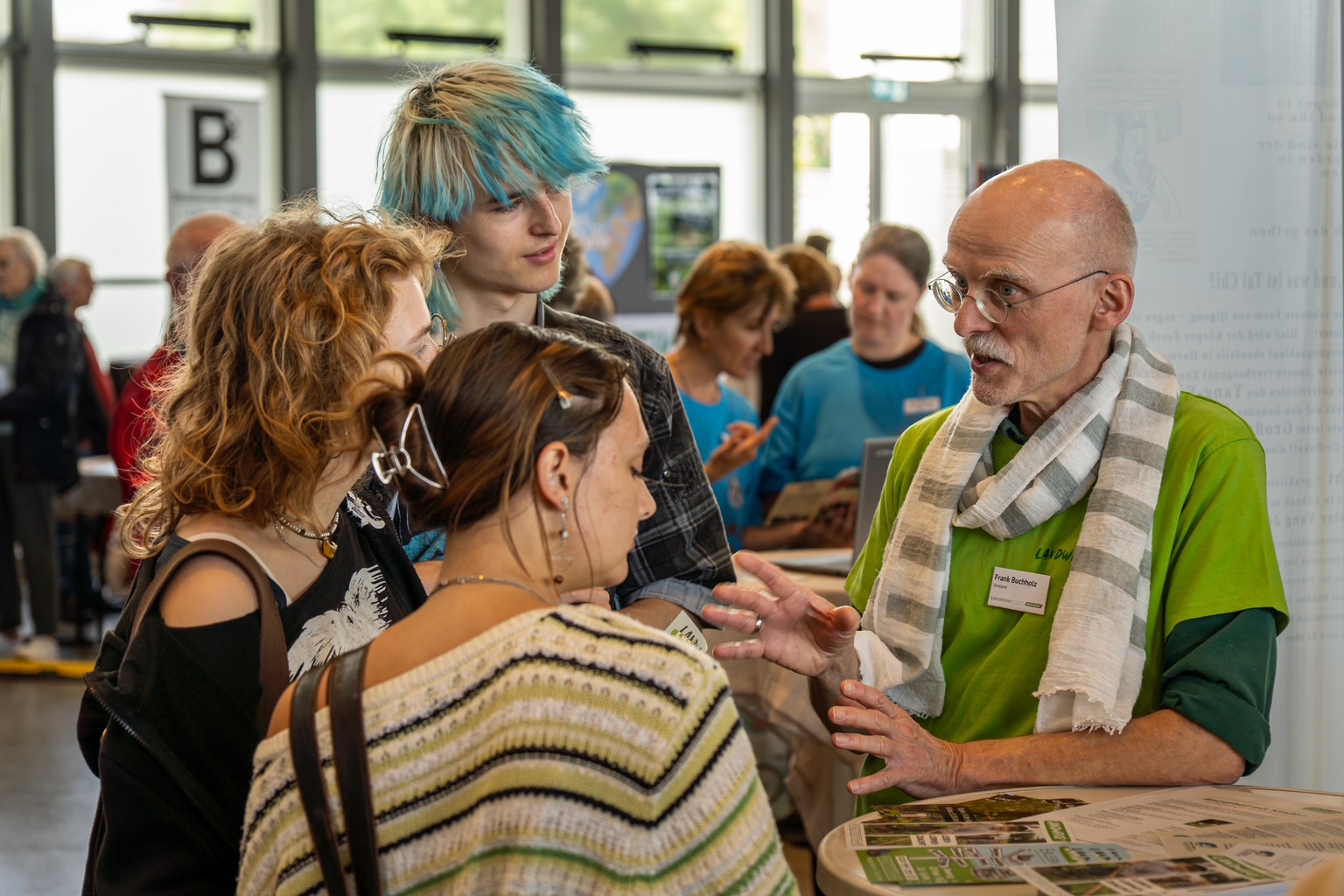 Landwege e. V. auf der EhrenamtsMesse in der MuK Lübeck