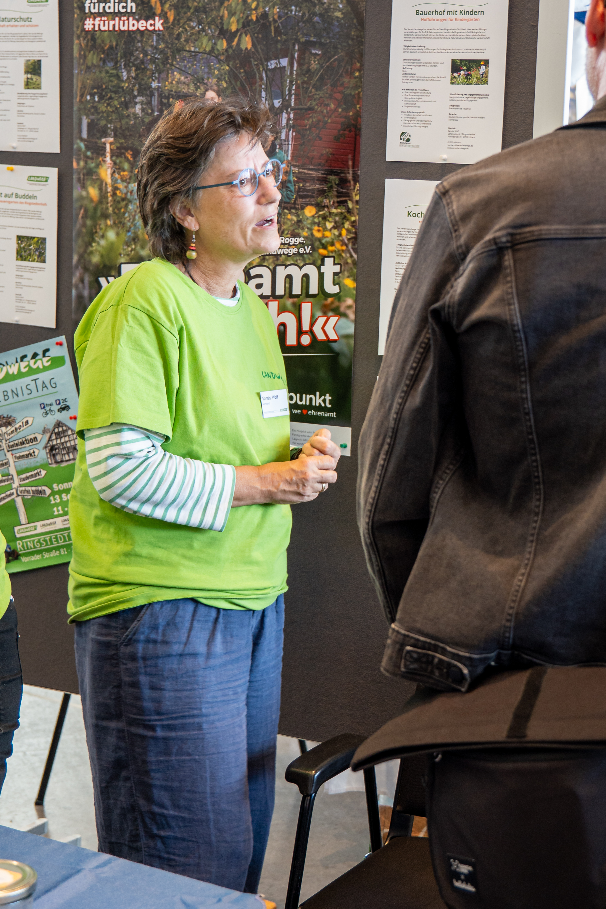 Landwege e. V. auf der EhrenamtsMesse in der MuK Lübeck